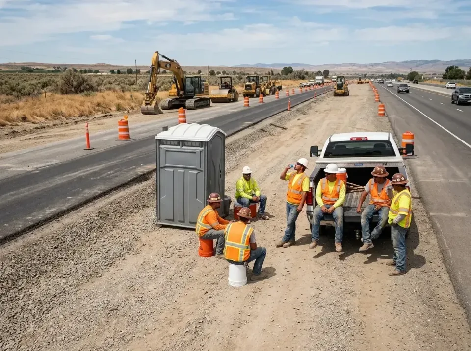 highway-road-construction-crew-007 — frequently asked questions, Porta Potty and Restroom Rentals in Bellmawr, NJ